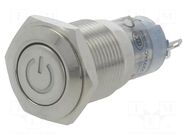 Switch: vandal resistant; Pos: 2; SPDT; 0.5A/220VAC; 1A/24VDC; IP40 ONPOW