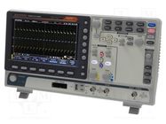 Oscilloscope: mixed signal; Ch: 2; 100MHz; 1Gsps; 10Mpts; MSO-2000E 