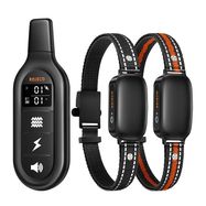 RojecoPD521 1000m Dog Training Collar with 2 collars (black), Rojeco