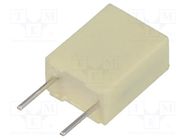 Capacitor: polyester; 470nF; 63VAC; 100VDC; 5mm; ±10%; -55÷105°C KEMET