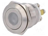 Switch: vandal resistant; Pos: 2; SPST-NO; 0.5A/220VAC; 2A/36VDC ONPOW