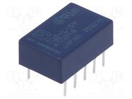 Relay: electromagnetic; DPDT; Ucoil: 5VDC; Icontacts max: 2A; PCB PANASONIC