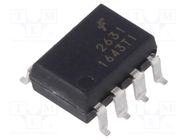 Optocoupler; SMD; Ch: 2; OUT: logic; 2.5kV; 10Mbps; Gull wing 8 ONSEMI