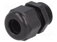 Gland; IP68; thermoplastic; M20; 6÷12mm; black HARTING