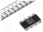 Resistor network: Y; SMD; 10kΩ; ±5%; No.of resistors: 4; Case: 2012 YAGEO