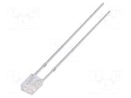 LED; red/green; rectangular; 2x3x4mm; bipolar,bicolour; 100°; 20mA OPTOSUPPLY