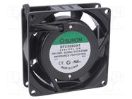 Fan: AC; axial; 230VAC; 80x80x25mm; 28.9m3/h(±5%); 29dBA; 2300rpm SUNON