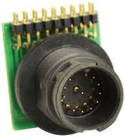 CIRCULAR CONNECTOR, 8 POSITION, PCB