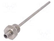 Sensor: temperature; Pt100; cl.A; Ø6x150mm; G1/2 A; Leads: leads x3 GUENTHER