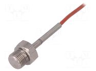 Sensor: temperature; Pt100; cl.B; G1/2 A; Leads: leads x3; 3m GUENTHER
