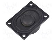 Loudspeaker; miniature,full-range,general purpose; 2W; 8Ω VISATON