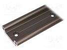 Double rail; aluminium; Ø: 20mm; L: 750mm; W: 80mm; DryLin® W; round IGUS