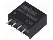 Converter: DC/DC; 1W; Uin: 10.8÷13.2V; Uout: 24VDC; Iout: 50mA; SIP4 AIMTEC