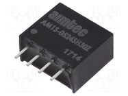 Converter: DC/DC; 1W; Uin: 4.5÷5.5V; Uout: 24VDC; Iout: 50mA; SIP4 AIMTEC