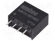 Converter: DC/DC; 1W; Uin: 4.5÷5.5V; Uout: 18VDC; Iout: 56mA; SIP4 AIMTEC