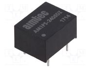 Converter: DC/DC; 1W; Uin: 21.6÷26.4V; Uout: 5VDC; Uout2: -5VDC; DIP8 AIMTEC