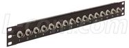 CONNECTOR, BNC PATCH PANEL, 16PORT, 1U