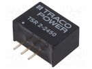 Converter: DC/DC; Uin: 6.5÷36V; Uout: 5VDC; Iout: 2A; SIP3; 1.2MHz TRACO POWER