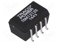 Converter: DC/DC; 1W; Uin: 10.8÷13.2V; Uout: 12VDC; Iout: 80mA; SMT TRACO POWER