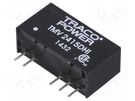 Converter: DC/DC; 1W; Uin: 21.6÷26.4V; Uout: 15VDC; Uout2: -15VDC TRACO POWER