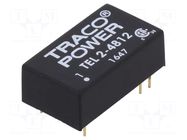 Converter: DC/DC; 2W; Uin: 36÷75VDC; Uout: 12VDC; Iout: 165mA; DIP16 TRACO POWER
