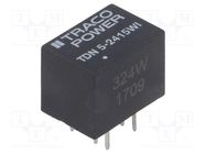 Converter: DC/DC; 5W; Uin: 9÷36V; Uout: 24VDC; Iout: 210mA; DIP; TDN5 TRACO POWER