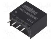 Converter: DC/DC; 1W; Uin: 43.2÷52.8V; Uout: 24VDC; Iout: 50mA; SIP4 AIMTEC