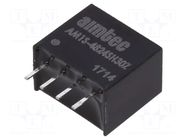 Converter: DC/DC; 1W; Uin: 43.2÷52.8VDC; Uout: 24VDC; Iout: 50mA AIMTEC
