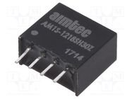 Converter: DC/DC; 1W; Uin: 10.8÷13.2V; Uout: 18VDC; Iout: 56mA; SIP4 AIMTEC