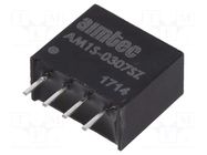 Converter: DC/DC; 1W; Uin: 2.97÷3.63VDC; Uout: 7.2VDC; Iout: 139mA AIMTEC