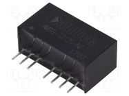 Converter: DC/DC; 1W; Uin: 9÷18V; Uout: 12VDC; Iout: 83mA; SIP8; THT AIMTEC