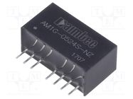 Converter: DC/DC; 1W; Uin: 4.5÷9V; Uout: 24VDC; Iout: 42mA; SIP8; THT AIMTEC