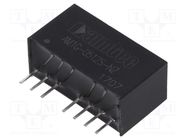 Converter: DC/DC; 1W; Uin: 4.5÷9V; Uout: 12VDC; Iout: 83mA; SIP8; THT AIMTEC