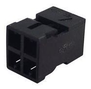 CONNECTOR HOUSING, RCPT, 4POS, 2MM