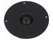 Loudspeaker; tweeter; 50W; 8Ω; Ø104x33.5mm; Ø: 104mm VISATON