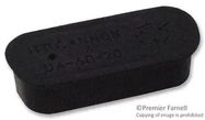 DUST CAP, D SUB CONNECTOR, PE, BLACK