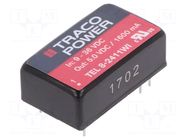 Converter: DC/DC; 8W; Uin: 9÷36VDC; Uout: 5VDC; Iout: 1600mA; DIP16 TRACO POWER