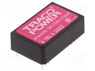 Converter: DC/DC; 3W; Uin: 18÷36VDC; Uout: 12VDC; Uout2: -12VDC; THT TRACO POWER