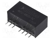 Converter: DC/DC; 1W; Uin: 36÷75V; Uout: 3.3VDC; Iout: 303mA; SIP8 AIMTEC