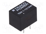 Converter: DC/DC; 1W; Uin: 4.5÷18V; Uout: 12VDC; Iout: 90mA; DIP; TDN1 TRACO POWER