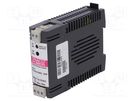 Converter: DC/DC; 24W; Uin: 18÷75V; Uout: 24VDC; Iout: 1A; TCL-DC TRACO POWER