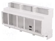 Enclosure: for DIN rail mounting; Y: 90mm; X: 159mm; Z: 53mm; PPO ITALTRONIC