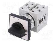 Switch: cam switch; Stabl.pos: 2; 16A; 1-2; for building in; Pos: 2 LOVATO ELECTRIC