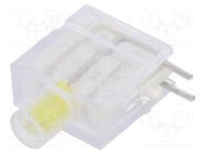LED; in housing; 3.9mm; No.of diodes: 1; yellow SIGNAL-CONSTRUCT