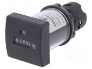 Operating time counter; 22mm; Harmony XB4; IP66; 230÷240VAC SCHNEIDER ELECTRIC