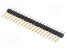 Pin header; pin strips; C-Grid III; male; PIN: 20; straight; 2.54mm MOLEX