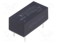 Converter: DC/DC; 2W; Uin: 21.6÷26.4V; Uout: 12VDC; Iout: 167mA AIMTEC