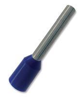 TERMINAL, WIRE FERRULE, 6AWG, BLU