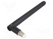 Antenna; GSM; 3dBi; linear; angular,twist-on,vertical; 50Ω; Ø: 10mm SR PASSIVES