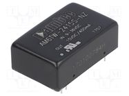 Converter: DC/DC; 6W; Uin: 9÷36V; Uout: 15VDC; Iout: 400mA; DIP24 AIMTEC